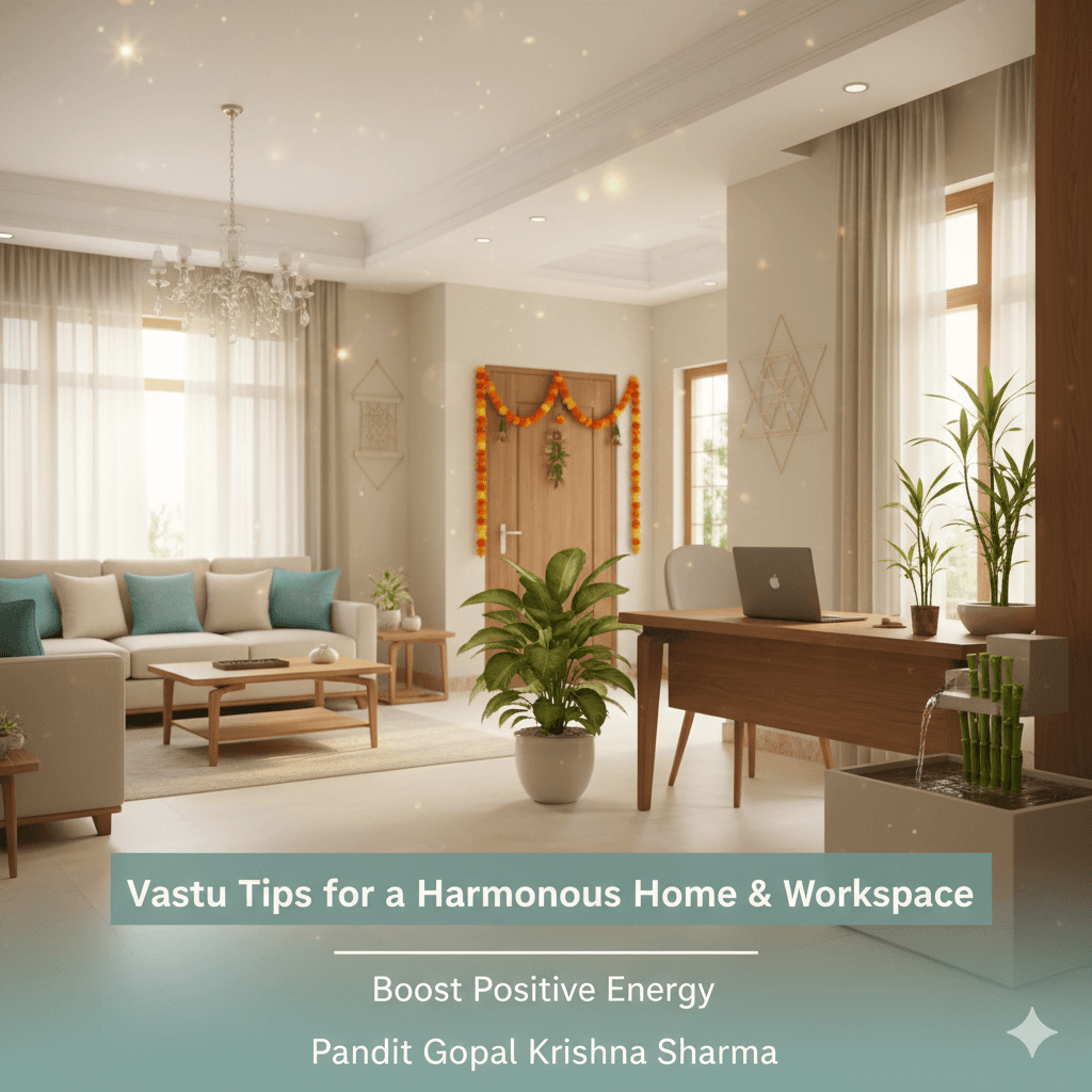 Vastu Tips for a Harmonious Home & Workspace: Boost Positive Energy